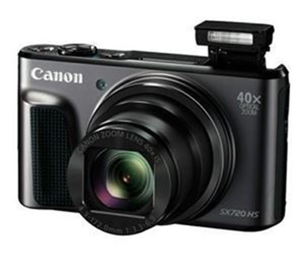 图片 佳能（Canon）PowerShot SX720 HS 数码相机（2030万像素 40倍光变 24mm超广角）黑色