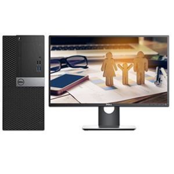 图片 戴尔/DELL OptiPlex 3060 Tower 240433 （ I3-8100/4GB/1TB/DVDRW/无系统/键鼠/3年上门服务/E2016H 19.5寸)