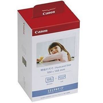 图片 佳能/Canon 佳能(Canon)KP-108IN (佳能（Canon）KP-108IN 原装6寸相纸 适用CP全系列打印机 108张/盒)