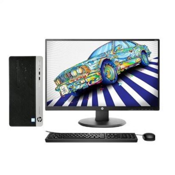 图片 HP HP ProDesk 480 G6 MT-R503422705A (HP台式电脑 ProDesk 480 G6 MT/ew Core i3-9100/8G(DDR4 2666*)/128G 500GB/Windows 10 /21.5寸宽屏液晶显示器)