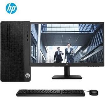 图片 HP HP 288 Pro G3 MT Business PC-F5021000059 (惠普（HP)台式电脑（HP 288 Pro G4）（MT Business PC-N7011000059）（H370芯片组/I3- 9100/4G DDR4/1T/集显/DVDRW /麒麟操作系统（桌面版）V4/三年保修/20.7英 黑色)