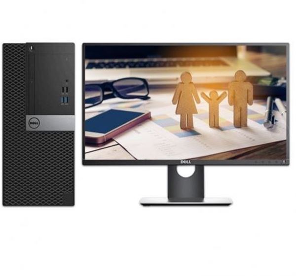 图片 戴尔/DELL OptiPlex 3060 Tower 230835 (戴尔OptiPlex 3060台式电脑 i5-8500/4GB*2/128G 1TB/DVDRW/dos/键鼠/E2219HN 21.5寸)