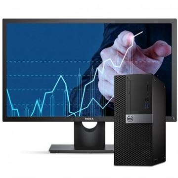 图片 戴尔/DELL OptiPlex 3050 Tower 240259 (戴尔(DELL) 台式电脑OptiPlex 3050 I5-7500/8GB/1TB/DVDRW/DOS/键鼠/3年上门服务/E2417H 23.8寸)