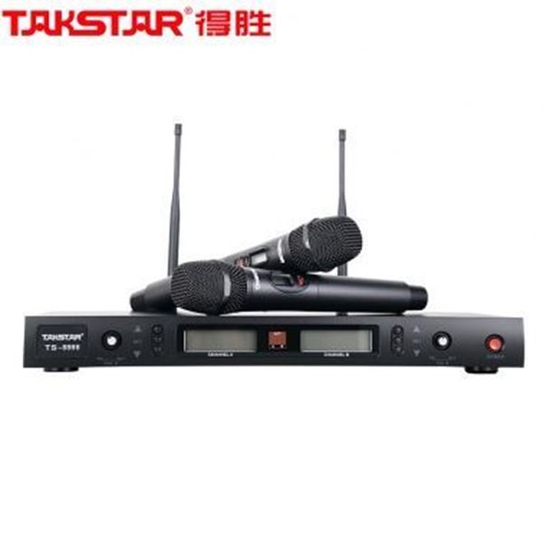 图片 得胜 TS-8999 (得胜（TAKSTAR）TS-8999 专业无线麦克风 一拖二)