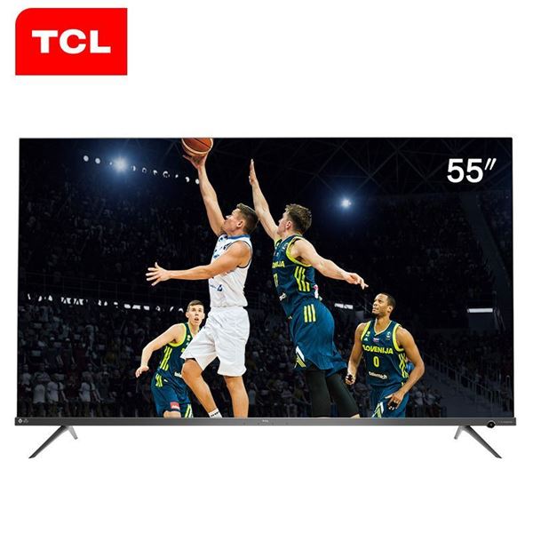 图片 TCL 55P8 55英寸 4K超高清全面屏HDR 远场人工智能语音液晶屏络平板电视机