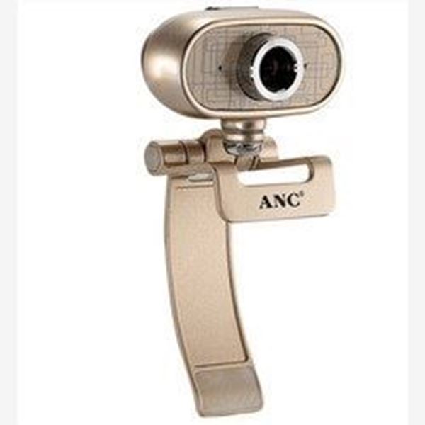 图片 奥尼 ANC A9 HD1080P (奥尼（Olitalia） ANC A9 HD1080P 高清网络电脑电视摄像头 土豪金)