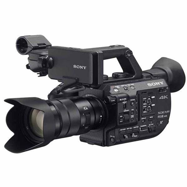 图片 索尼/SONY PXW-FS5M2K 摄像机 (索尼 PXW-FS5M2 FS5M2K 专业摄像机 (含18-105镜头 128G超高速SD卡 专业摄像机包 ))