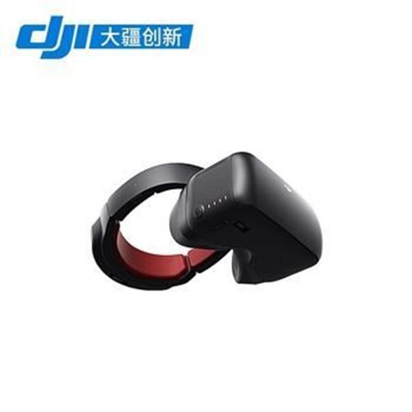 图片 大疆 大疆飞行眼镜Goggles (大疆（DJI） 竞速版飞行眼镜FPV智能体感控制 VR全景黑色 竞速套装 飞行眼镜Goggles)