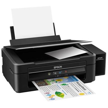 图片 爱普生（EPSON）L380 墨仓式 打印机一体机 （打印 复印 扫描）