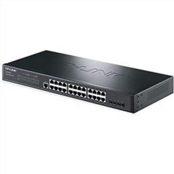 图片 普联 TL-SG5428 (普联（TP-LINK） TL-SG5428 24口全千兆三层网管型交换机)