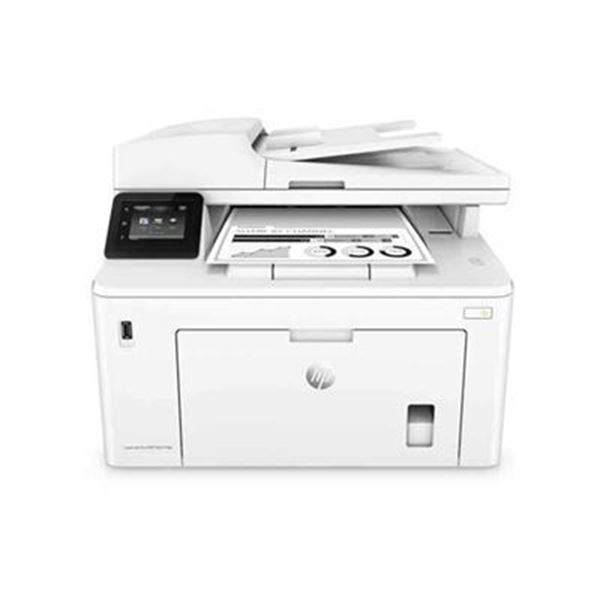 图片 HP LaserJet Pro MFP M227fdw (HP LaserJet Pro MFP M227fdw 黑白激光打印机 自动双面 打印 复印 扫描 WiFi 35页输稿器实现连续复印扫描)