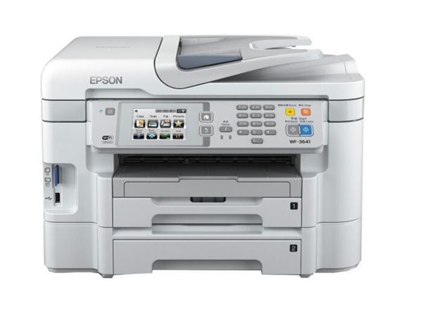 图片 爱普生（EPSON）WF-3641 A4幅面彩色喷墨多功能一体机（打印 复印 扫描 传真 自动双面 有线/无线网络 19页/分钟)