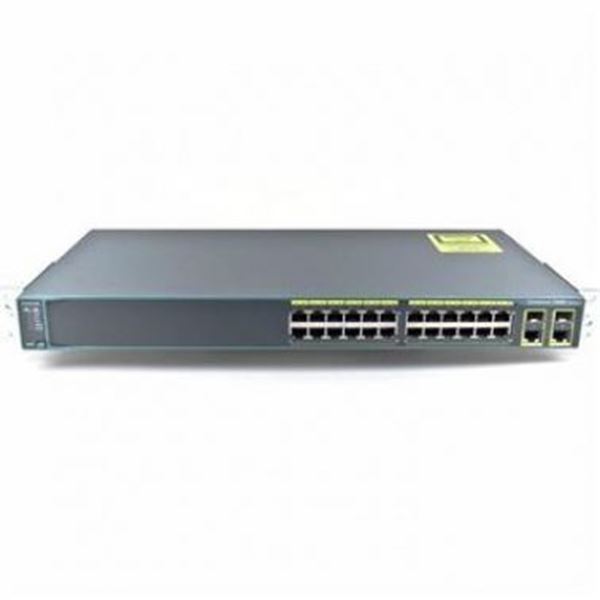 图片 思科 WS-C2960 24LC-L (思科（Cisco）WS-C2960 24LC-L 24口百兆交换机)