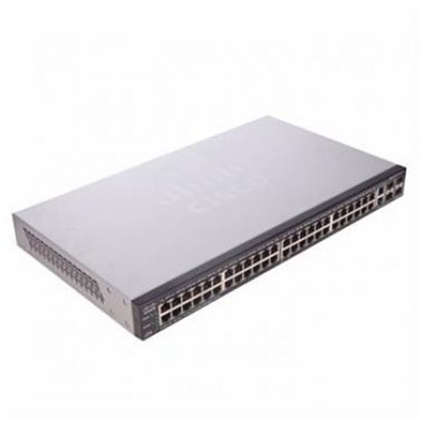 图片 思科 SF500-48 (思科（CISCO） SF500-48 可堆叠全网管 交换机)