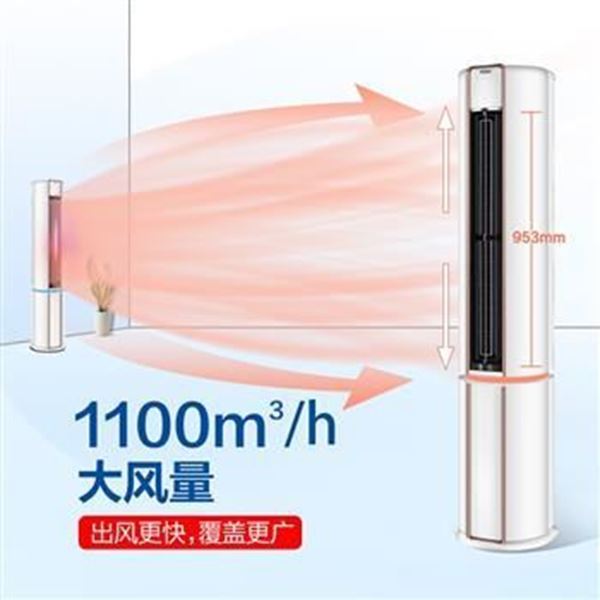 图片 海尔/Haier KFR-72LW/09CAA21AU1 (海尔/Haier KFR-72LW/09CAA21AU1 (一级能效 3匹 变频 立式空调柜机 自清洁 智能 静音 空调))