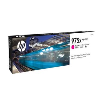 图片 HP HP 975X 黄色大容量页宽打印机耗材 (HP 975X 黄色大容量页宽打印机耗材)