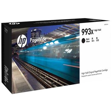 图片 HP HP 993X 黑色大容量页宽打印机耗材 (惠普（HP）M0K04AA 993X 黑色墨盒 （适用于777z 750dw/dn 772dw/dn）)