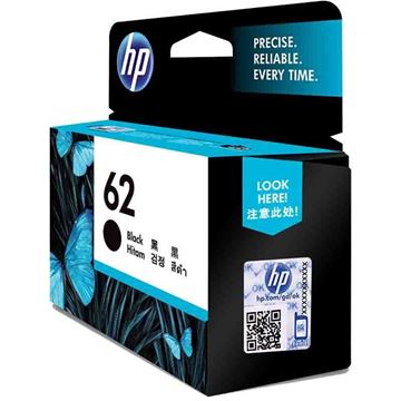 图片 HP HP 62 黑色墨盒 (HP一体式墨盒HP62黑色墨盒C2P04AA)