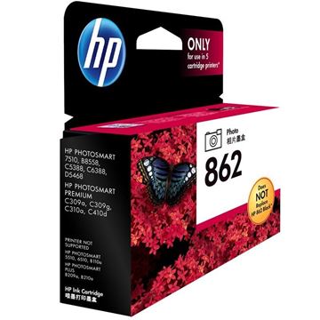 图片 HP HP 862 照片黑色墨盒 (HP分体式墨盒HP862照片黑色墨盒CB317ZZ)