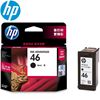 图片 HP HP 46 黑色墨盒 (HP一体式墨盒HP46黑色墨盒CZ637AA)