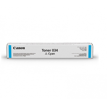 图片 Canon TONER 034 C (佳能（Canon） TONER 034 C 适用于佳能MF810CDN青色 粉盒)