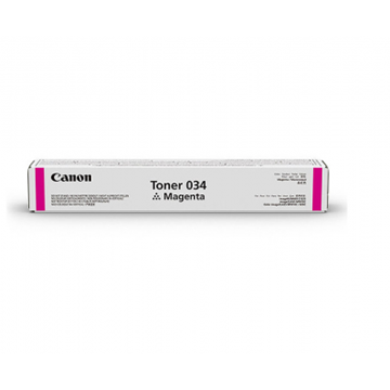 图片 Canon TONER 034 M (佳能（Canon） TONER 034 M适用于佳能MF810CDN红色 粉盒)