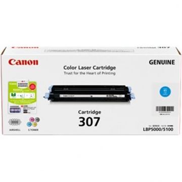 图片 Canon CRG 307 C (佳能（Canon）CRG-307 C （适用LBP5000 LBP5100)青色 打印机硒鼓)