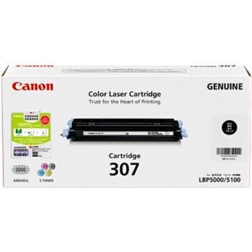 图片 Canon CRG 307 BK (佳能（Canon）CRG-307 BK （适用LBP5000 LBP5100)黑色 打印机硒鼓)