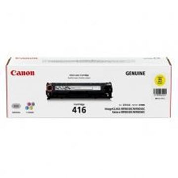 图片 Canon CRG 416 Y (佳能(Canon)CRG-416Y 黄色硒鼓 适用于iCMF8050 Cn8030 cn8010 cn8080Cw 打印量1500页)