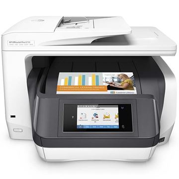 图片 HP OfficeJet Pro 8730 (惠普（HP） OfficeJet Pro 8730 A4彩色喷墨多功能一体机 打印/复印/扫描/传真 )