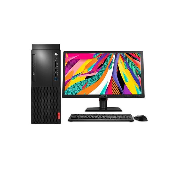 图片 联想/Lenovo 启天M420-D238 (联想 启天M420 i3-8100/８G/1TB 128Ｇ固态/集显/DOS/DVDRW/21.5寸)