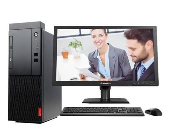 图片 联想/Lenovo 启天M410-D028 ((联想 I5-7500 4G 1TB 120G固态 DVDRW 21.5寸))