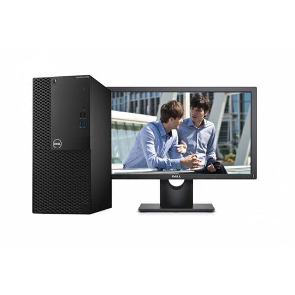 图片 戴尔/DELL OptiPlex 3050 Tower 240548 台式电脑套机（I5-7500/8GB/1TB/DVDRW/Win10 H/键鼠/3年上门服务/E2417H 23.8寸)