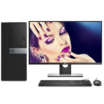 图片 戴尔/DELL OptiPlex 5050 Tower 001868 台式电脑 （I5-9500/ 8G /1TB+128GB/ 集显 /DVDRW /21.5英寸/ Win10 /三年保修  送货上门安装）