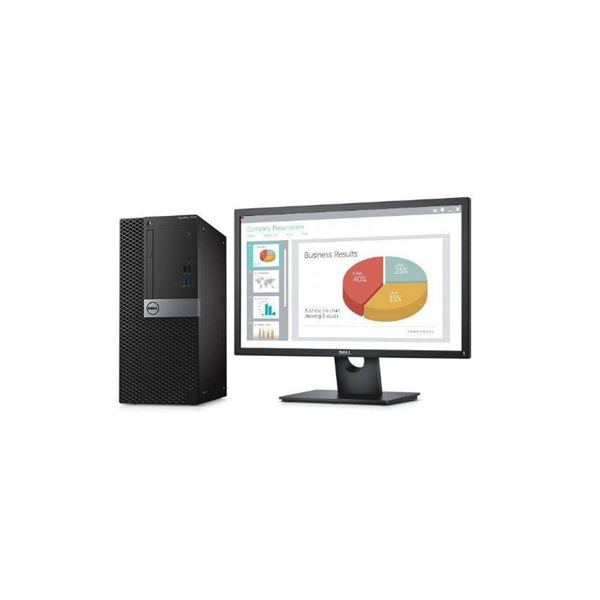 图片 戴尔（dell） OptiPlex 7050 Tower 003808 台式机（I5-7500/4GB/1TB/DVDRW/E2216H 21.5寸/Win10 Home/键鼠/3年保修）