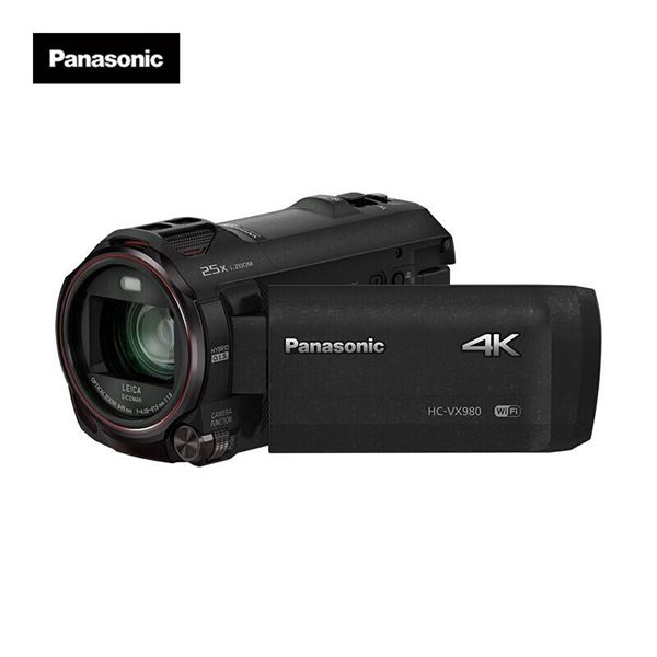 图片 松下（Panasonic) VX980 家用/直播4K高清数码摄像机 配64G内存卡，包，支架等配件