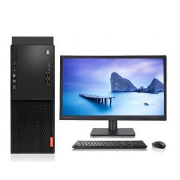 图片 联想/Lenovo 启天M620-D191 (联想/Lenovo 启天M620-D191 台式电脑（ Q370主板 i5-9500 8G内存 1TB /128G 2.5寸固态/ DVDRW /2G独立显卡 /含键鼠 配TE24-10 23.8英寸 三年保修)