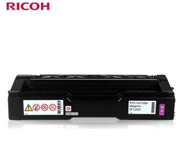 图片 理光（Ricoh）SP C252HC型红色墨粉盒硒鼓 适用SP C252SF/252DN机型