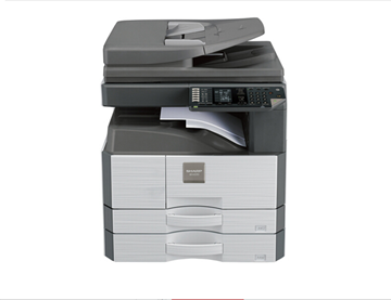 图片 夏普（SHARP）AR-2648NV黑白复印机标配复印 网络扫描 双面网络打印 单主机+送稿器+单纸盒)
