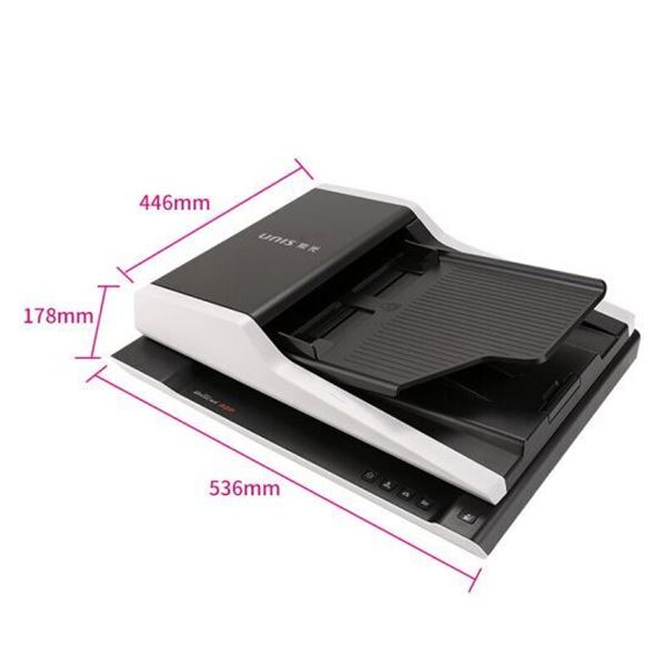 图片 紫光（UNIS） Uniscan F20S A4双平台自动进纸高速文档馈纸式平板扫描仪